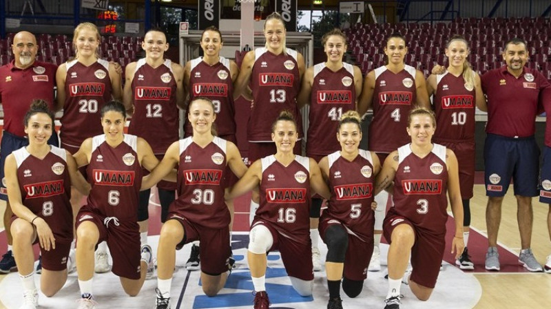 "Reyer Venezia" basketbolistes. Foto: Venezia