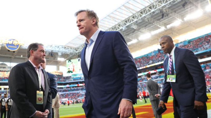 NFL komisārs Rodžers Gudels. Foto: AFP/Scanpix