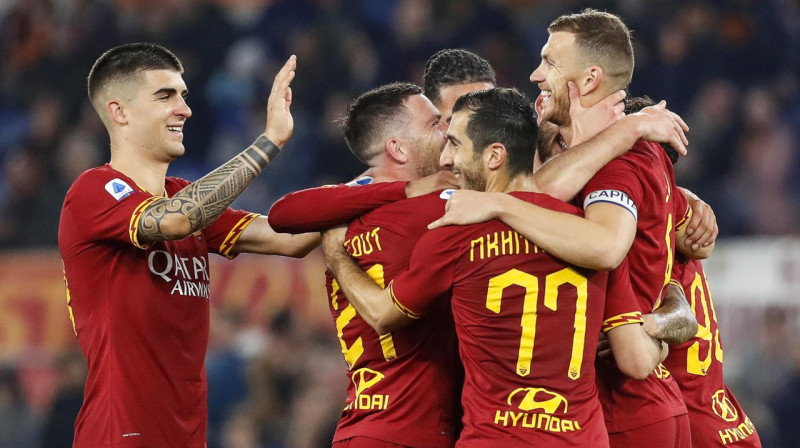 "Roma" futbolisti. Foto: EPA / Scanpix