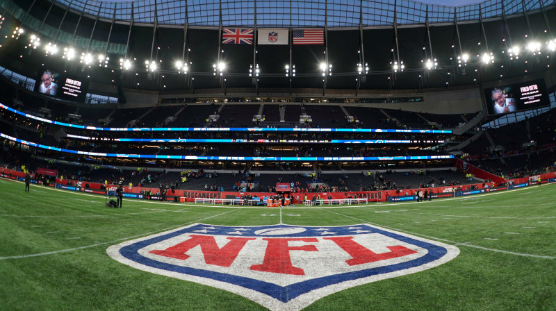 NFL zāliens Totenhemas "Hotspur" stadionā. Foto: USA Today Sports/Scanpix