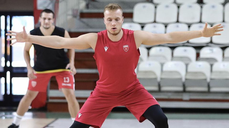 Artūrs Strautiņš. Foto: Pallacanestro Varese