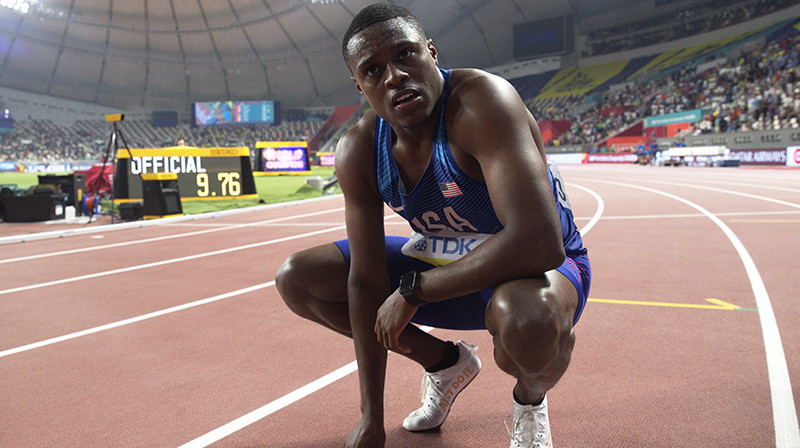 Kristians Kolmens pēc uzvaras 2019. gada Pasaules čempionātā. Foto: EPA/Scanpix