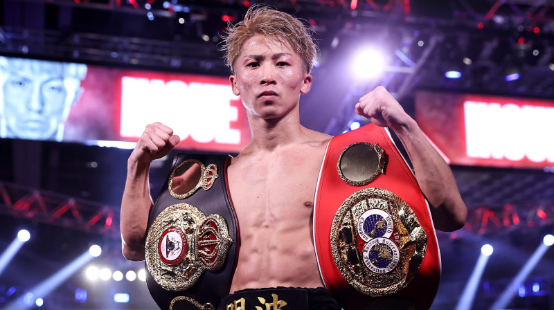 Naoja Inoue. Foto: Mikey Williams/AFP/Scanpix