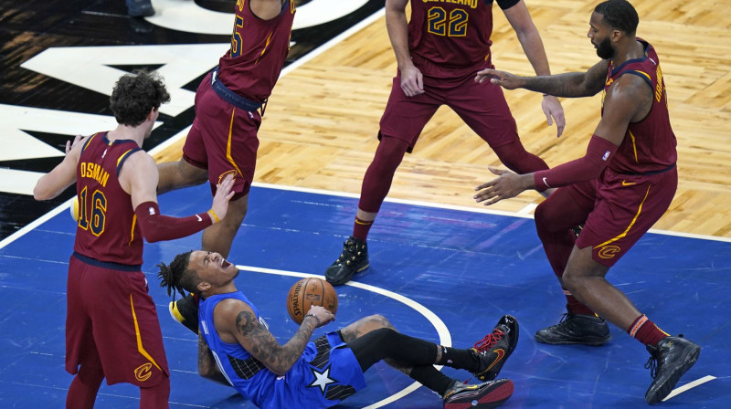 Markels Fulcs savainojuma brīdī. Foto: AP/Scanpix