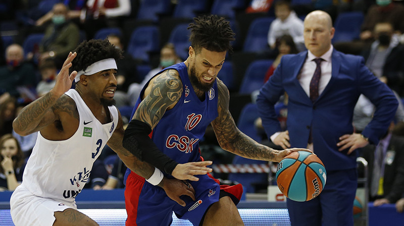 Roberta Štelmahera padotie uzveica Maskavas CSKA. Foto: VTB