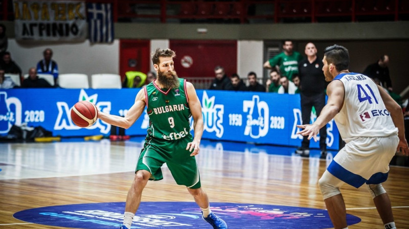 Bulgārijas aizsargs Čavdars Kostovs. Foto: FIBA