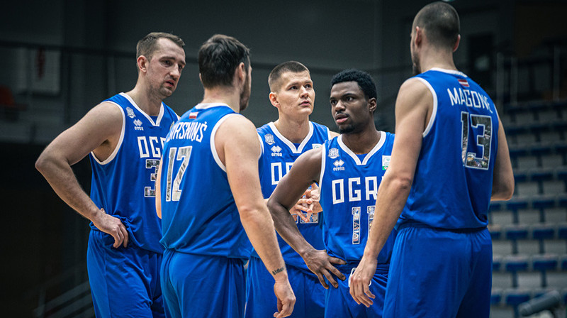 "Ogres" basketbolistiem priekšā nozīmīga cīņa. Foto: Jānis Martels