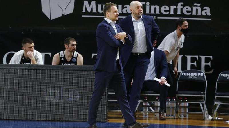 Jānis Gailītis. Foto: FIBA Champions League