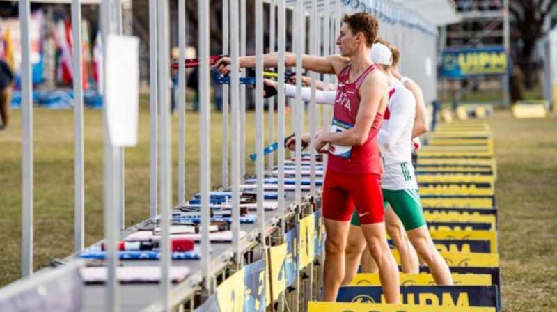 Pāvels Švecovs. Foto: UIPM/World pentathlon