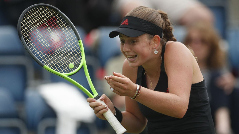 Aļona Ostapenko. Foto: Reuters/Scanpix