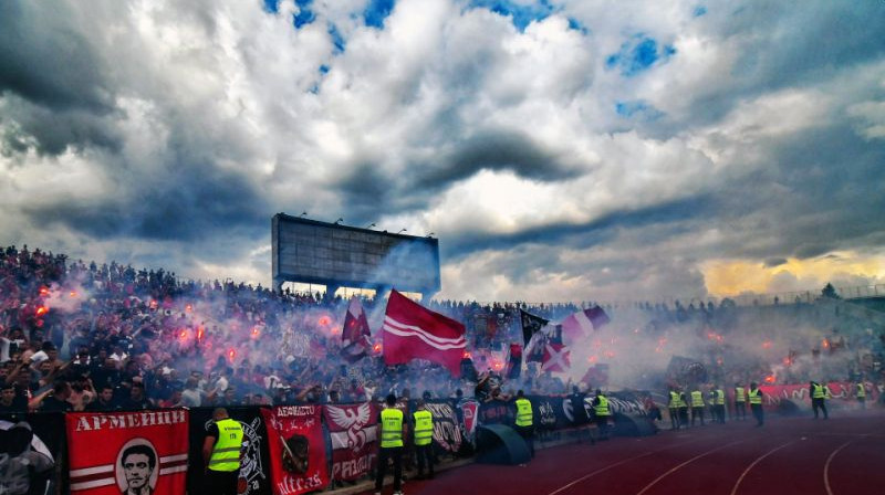 Sofijas CSKA fani. Foto: cska.bg