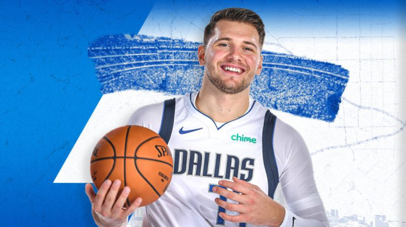 Luka Dončičs. Foto: Mavericks