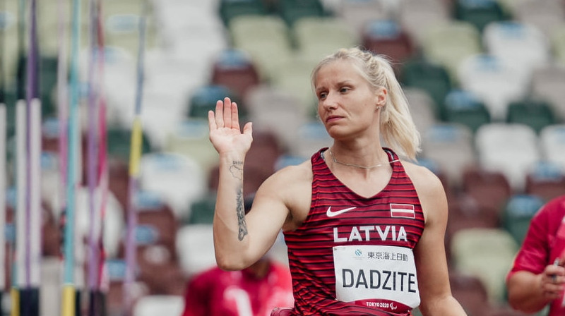 Diāna Dadzīte. Foto: Ausma Cīrulniece, Latvijas Paralimpiskā komiteja