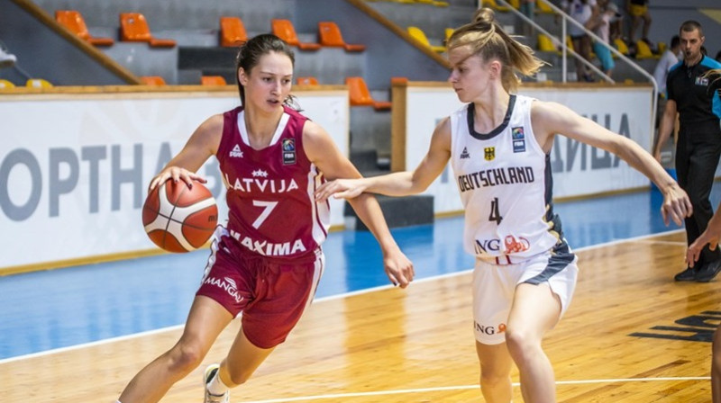 Paula Kļeščova: 82 spēles jaunatnes izlasēs. Foto: FIBA