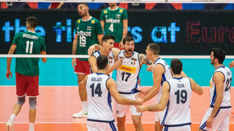 Itālijas izlase. Foto: CEV EuroVolley