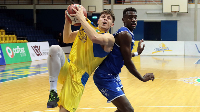 "Ventspils" basketbolists Kristaps Ķilps. Foto: Juris Presņikovs