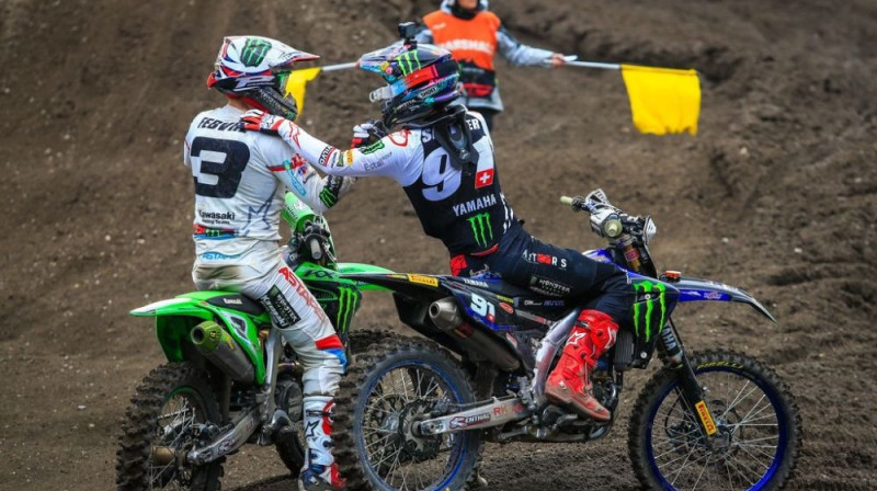 Pēc aizvadītā posma Romēns Fevrs kļuva par jauno MXGP līderi. Foto: mxgp.com