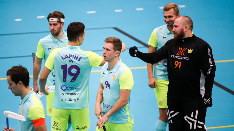 "Oxdog Ulbroka LU". Foto: Ritvars Raits, floorball.lv