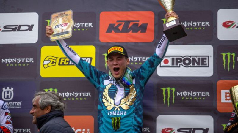 Maksims Renū. Foto: mxgp.com