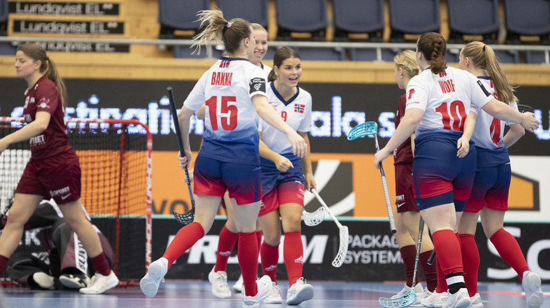 Norvēģijas izlase var gatavoties ceturtdaļfinālam
Foto: IFF Floorball