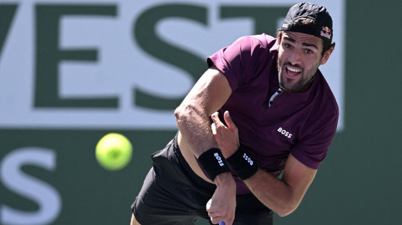 Mateo Berretīni. Foto: USA Today Sports/Scanpix