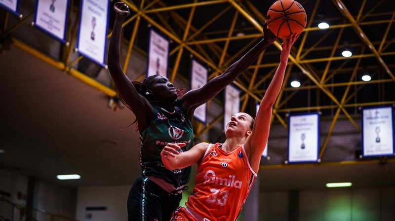 Kitija Laksa: 30 uzvaras Itālijas turnīros pēc kārtas. Foto: Lega Basket Femminile