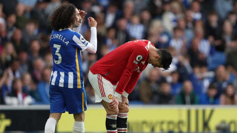 Marks Kukureja un Krištianu Ronaldu. Foto: Reuters/Scanpix