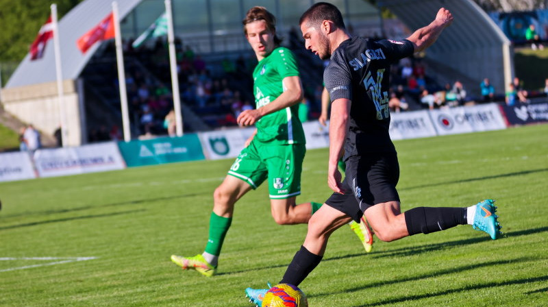 Luka Silagadze. Foto: Jānis Līgats/Valmiera FC