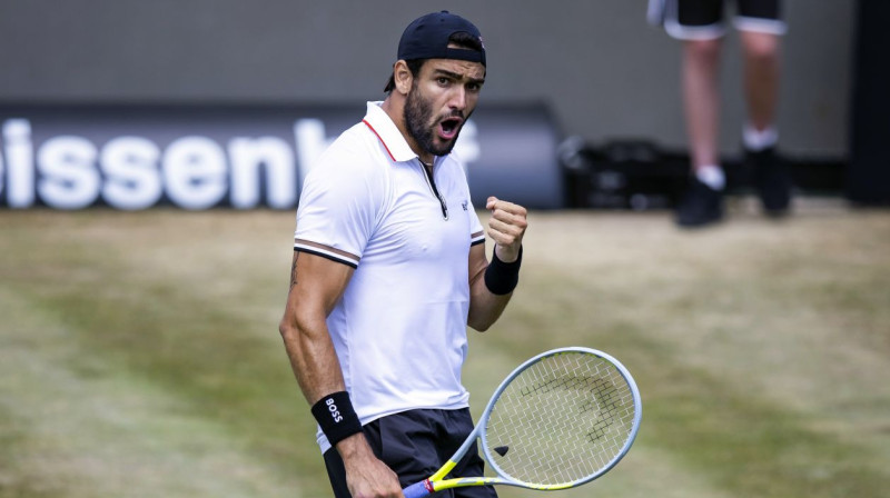 Mateo Berretīni. Foto: Tom Weller/AP/Scanpix