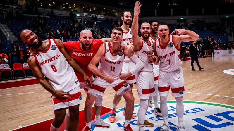 ''Prometey'' pagājušajā sezonā. Foto: FIBA