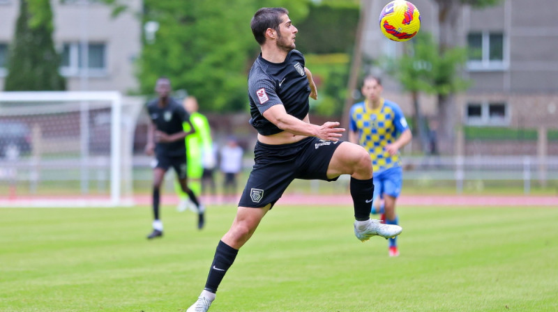 Luka Silagadze. Foto: Jānis Līgats/Valmiera FC