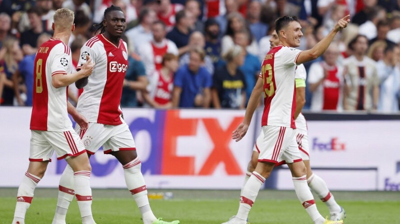 Amsterdamas ''Ajax'' futbolisti. Foto: Imago Images/Scanpix