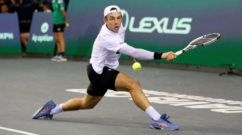 Nīderlandes tenisists Tallons Grīkspors. Foto: Ed Sykes/Reuters/Scanpix