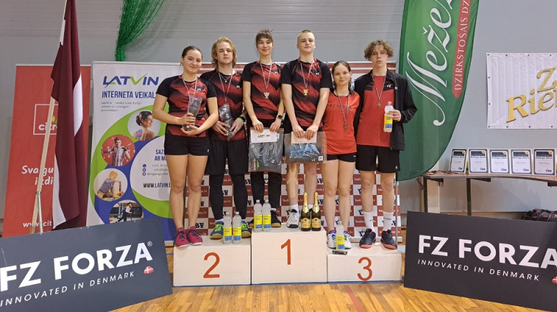 Foto: Latvijas Badmintona federācija.