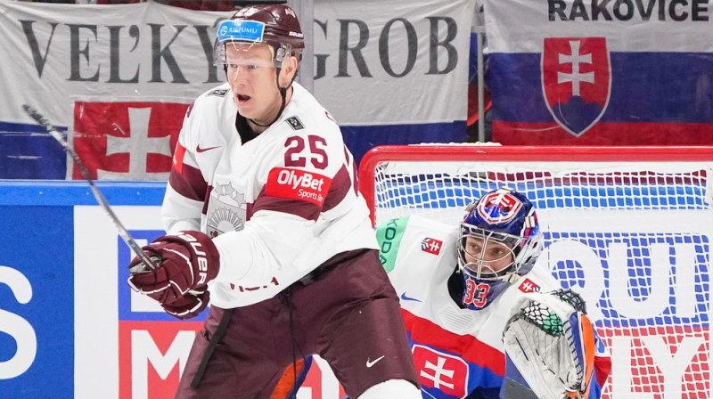 Andris Džeriņš. Foto: IIHF