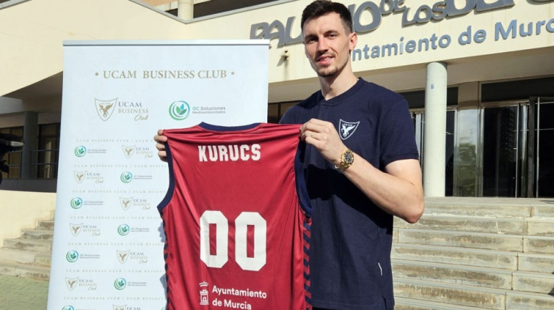 Rodions Kurucs. Foto: UCAM Murcia