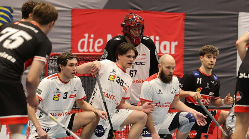 "Chur Unihockey" nedēļas laikā trīskāršoja savu punktu skaitu, foto: Chur Unihockey