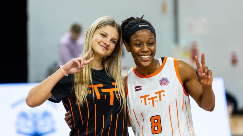 Kaira Lamberte 2023. gada 29. novembrī. Foto: EuroCup Women