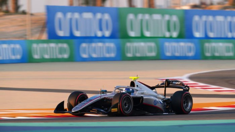 Pauls Arons. Foto: FIA Formula 2