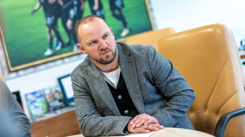 LFF prezidents Vadims Ļašenko. Foto: LFF
