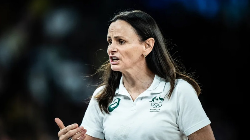 Sendija Brondello 2024. gada 7. augustā Parīzē. Foto: FIBA