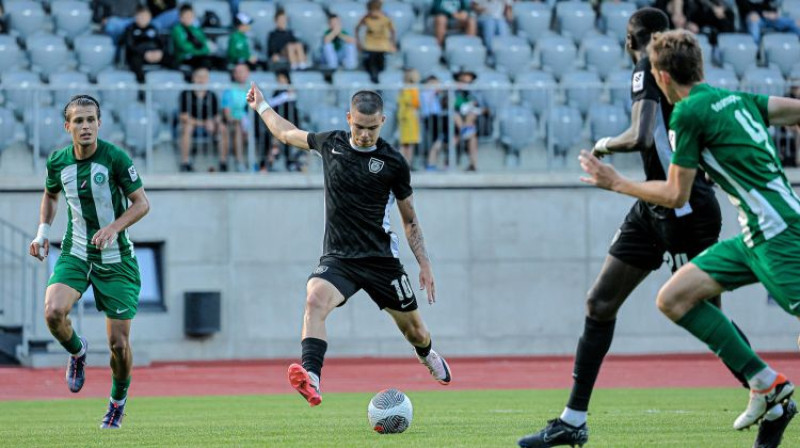 Lūkass Vapne. Foto: Jānis Līgats/Valmiera FC