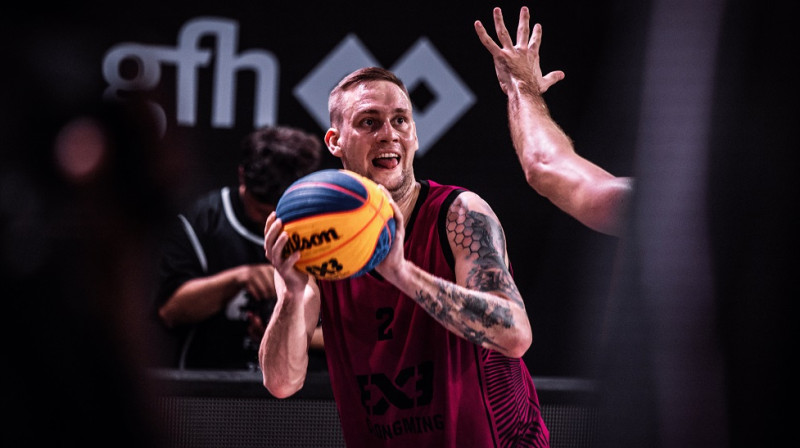 Kārlis Pauls Lasmanis. Foto: FIBA