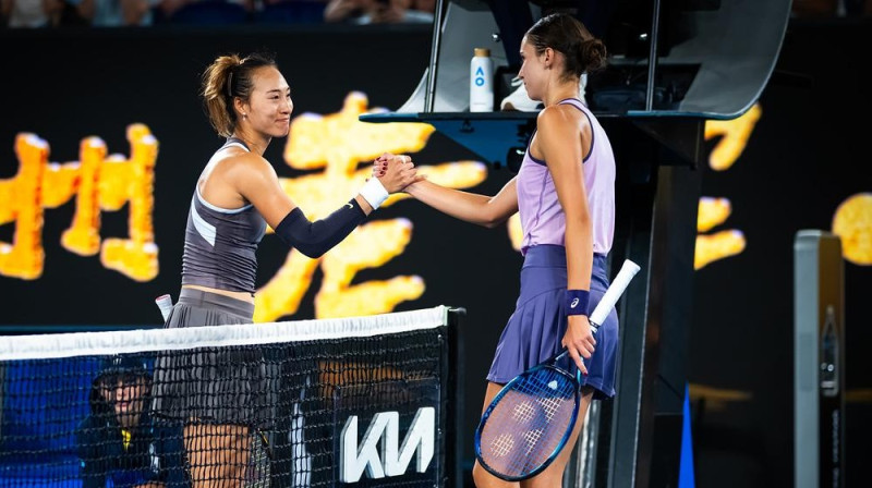 Cjiņveņa Džena un Anka Todoni. Foto: Jimmie48 / WTA