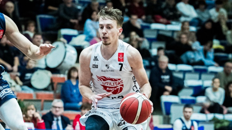 Emīls Krūmiņš. Foto: Rapla Basketball