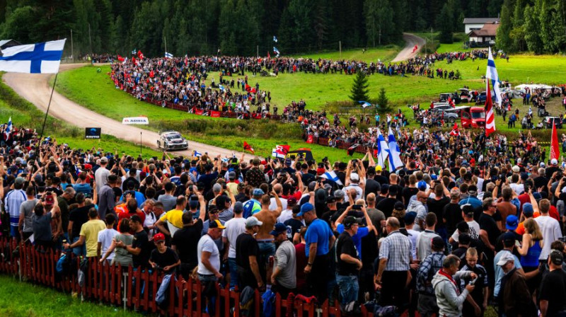 Ouninpohja ātrumposms. Foto: Jaanus Ree / Red Bull Content Pool