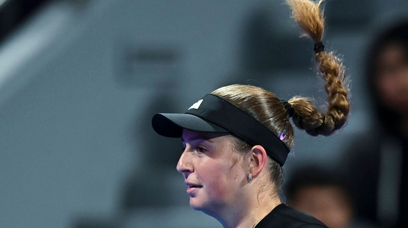 Aļona Ostapenko. Foto: Imago/Naushad/Scanpix