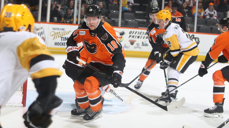 Rodrigo Ābols. Foto: Lehigh Valley Phantoms