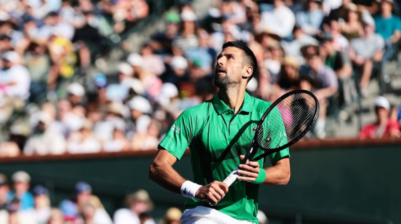 Novaks Džokovičs. Foto: BNP Paribas Open