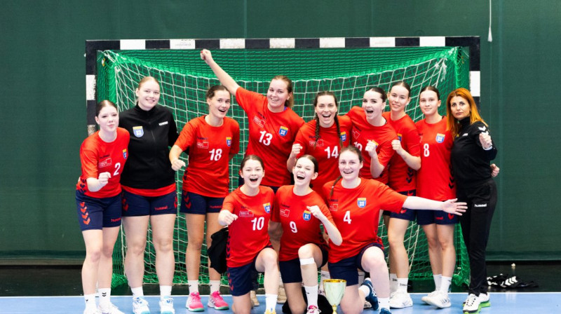 "REIR/Dobele SS". Foto: Latvijas Handbola federācija